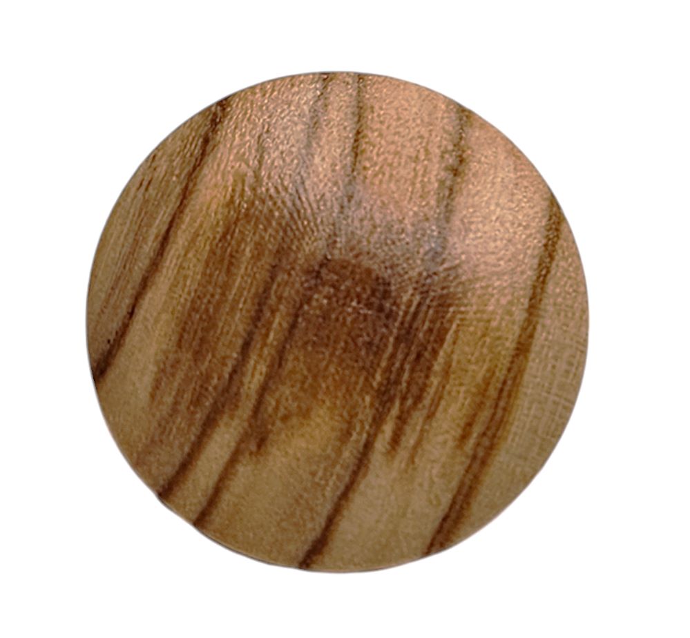 Knapp, m/ring, 23mm Tre - Bilde 1