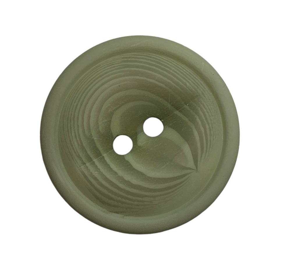 Knapp 2 hulls 15mm Grønn - Bilde 1