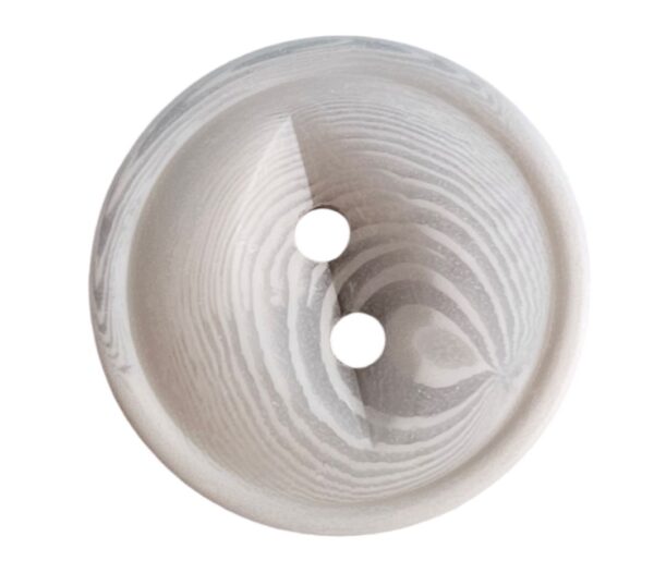 14014.jpg Knapp 2 hulls 25mm Lys Grå