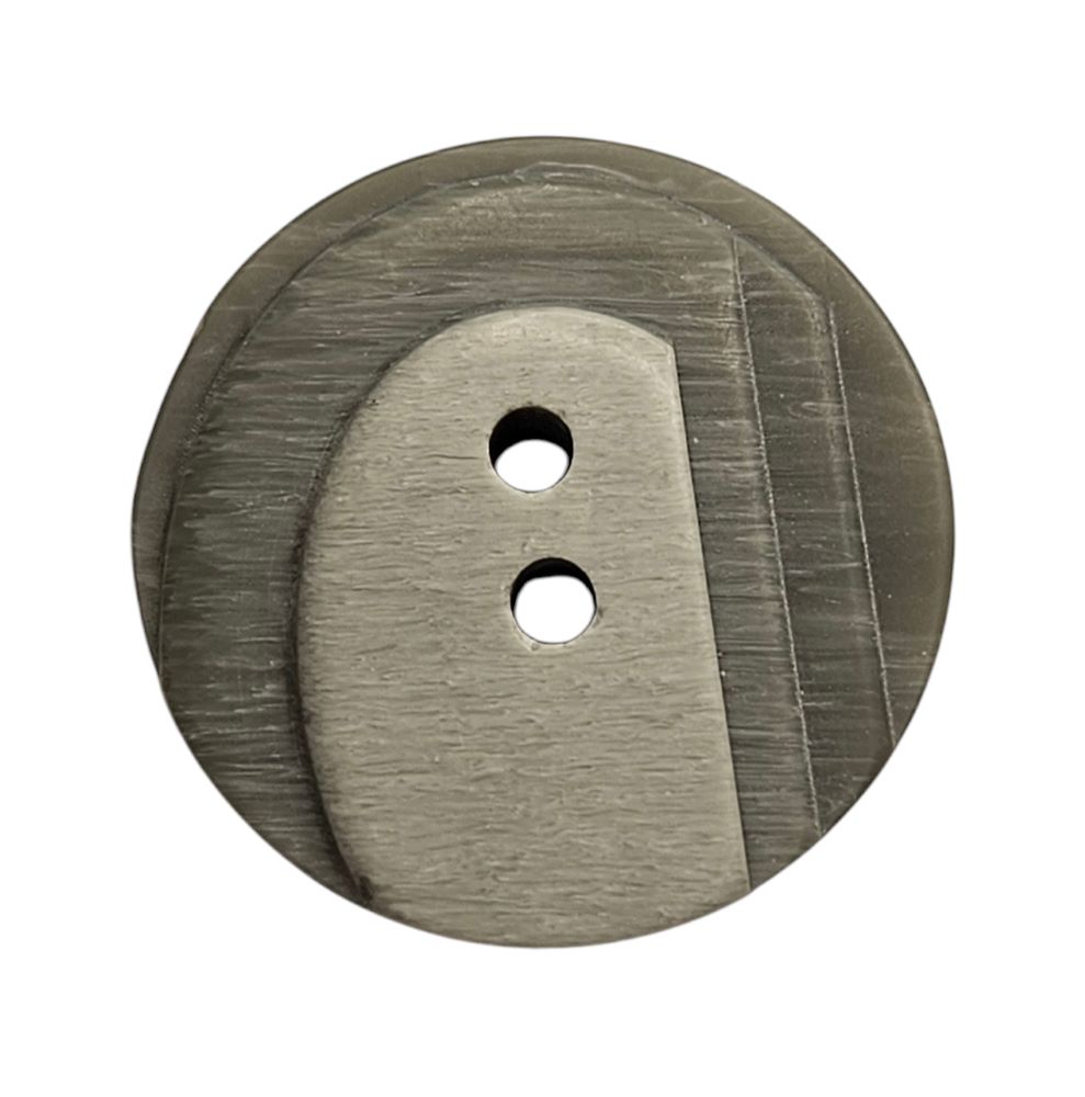 Knapp 2 hulls 18mm Grå - Bilde 1