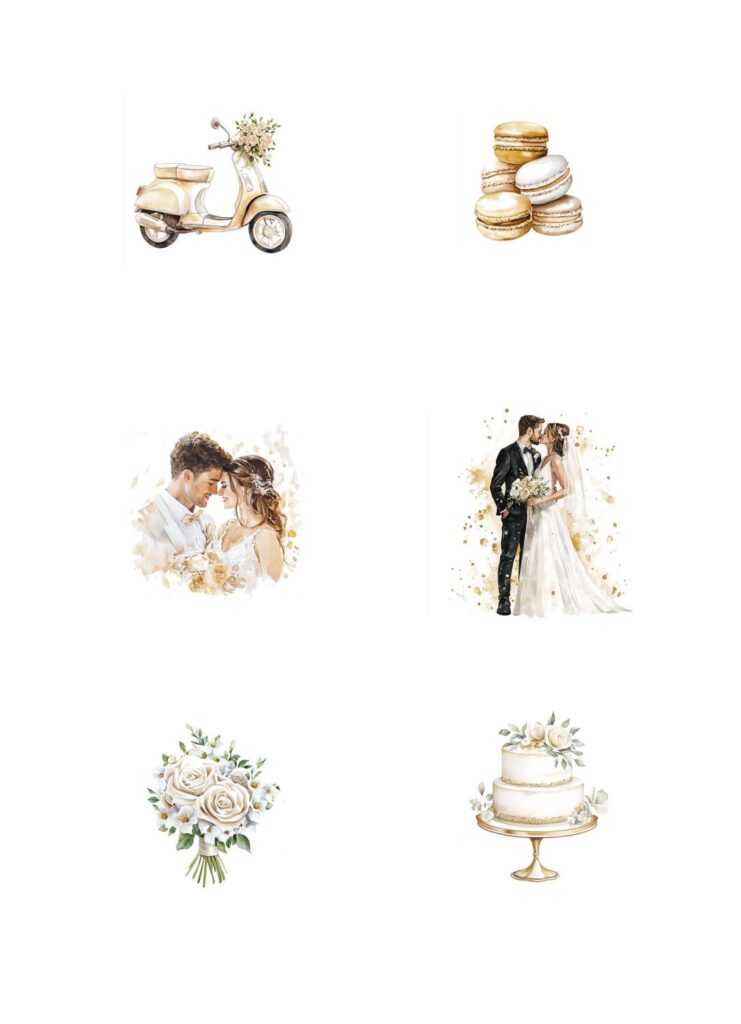 Reprint Marry Me- A4 klippeark