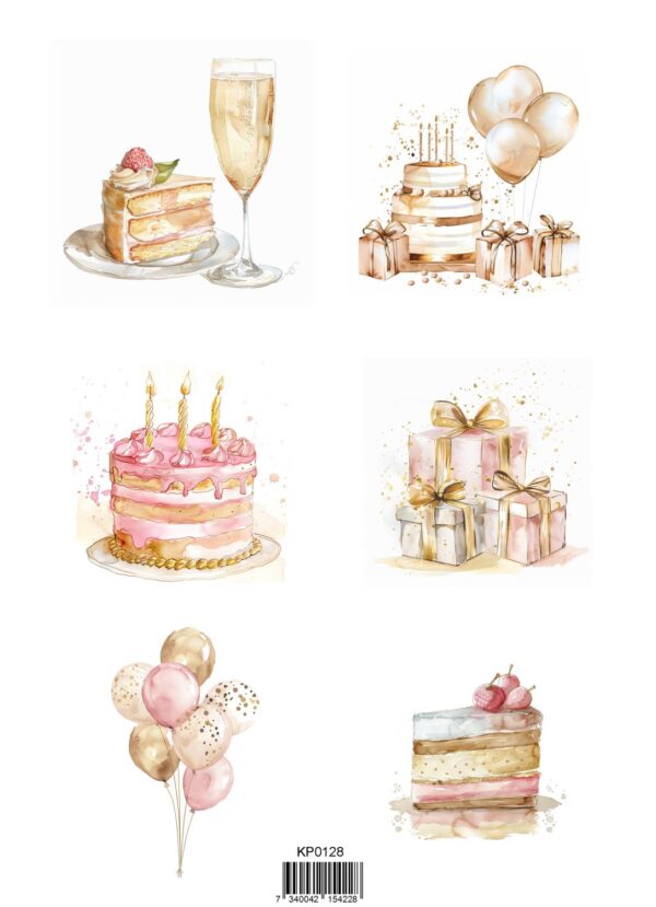 14174.jpg Reprint - Congrats 1, A4 klippeark