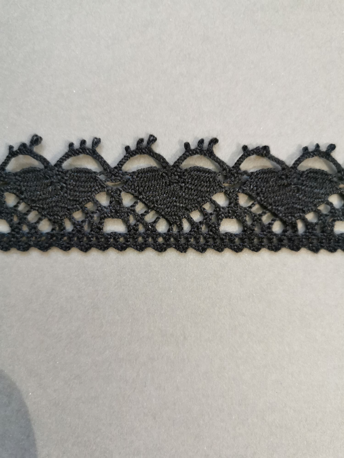 Blonde Sort 3cm - Bilde 1