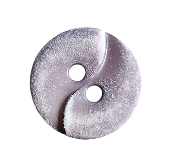 14281.jpg Knapp, 2 hulls 13mm, 12 Grå