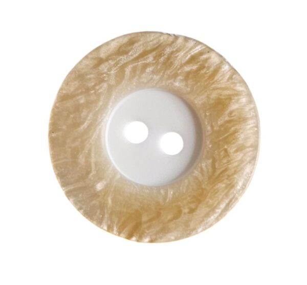14298.jpg Knapp, 2 hulls 23mm, 14 Lys beige