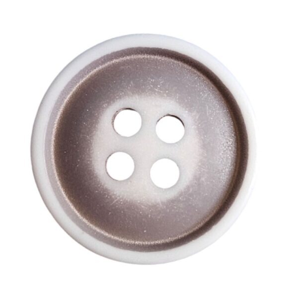 14303.jpg Knapp, 2 hulls 15mm Flyblå