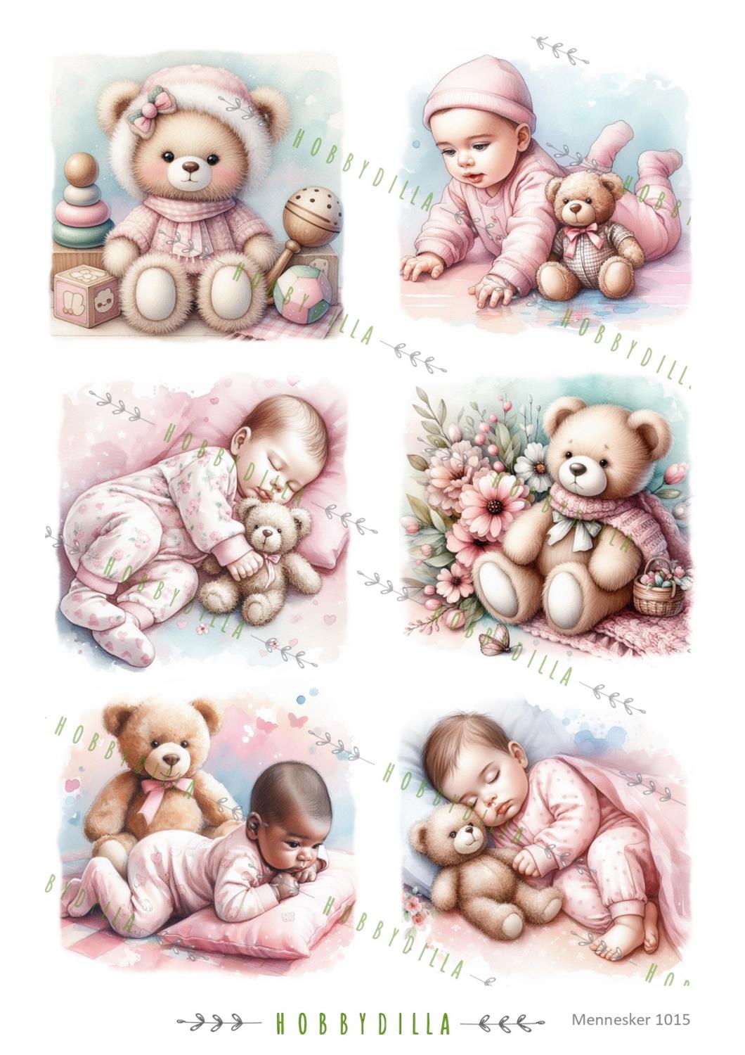 Motivark Barn 1015 M Baby jente - Bilde 1