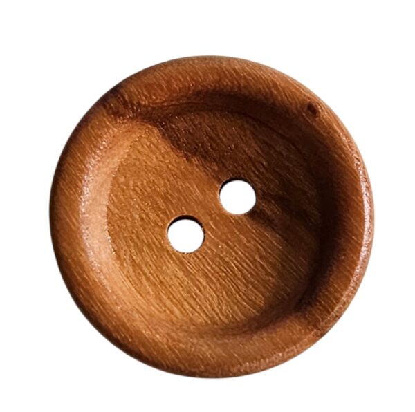 14391.jpg Knapp, 2 hulls 18mm Oliventre
