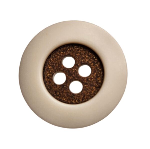 14405.jpg Knapp, 4 hulls 15mm, brun