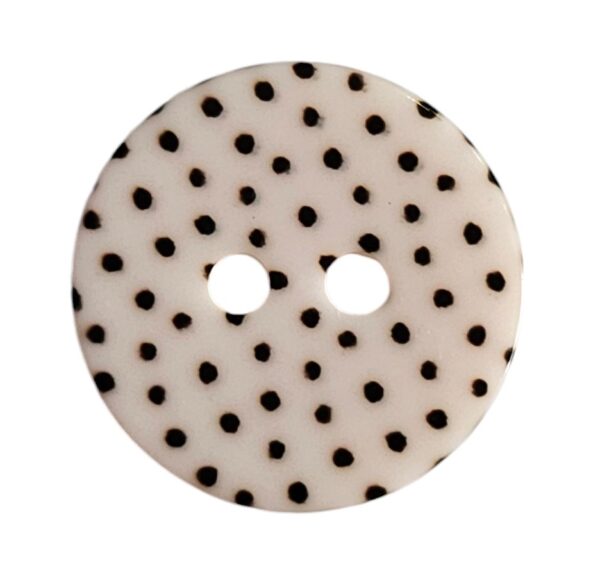 14410.jpg Knapp, 2 hulls 15mm, Hvit