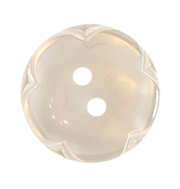 14414.jpg Knapp, 2 hulls 18mm, Hvit