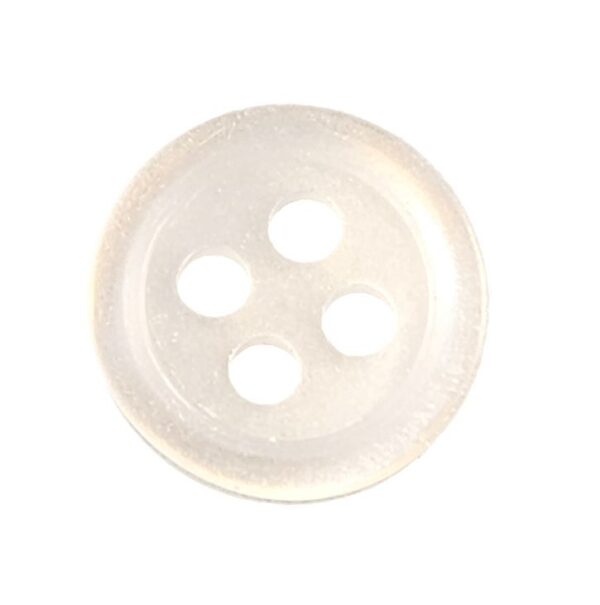 14417.jpg Knapp, 4 hulls 9mm, Hvit