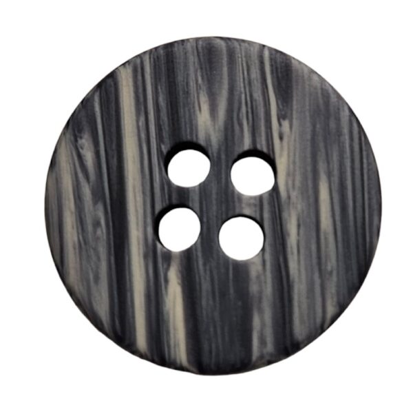 14429.jpg Knapp, 4 hulls 15mm, Blågrå