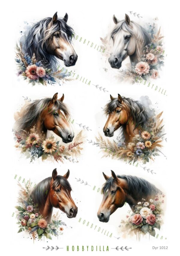 Motivark Dyr 1012 M Hestehode