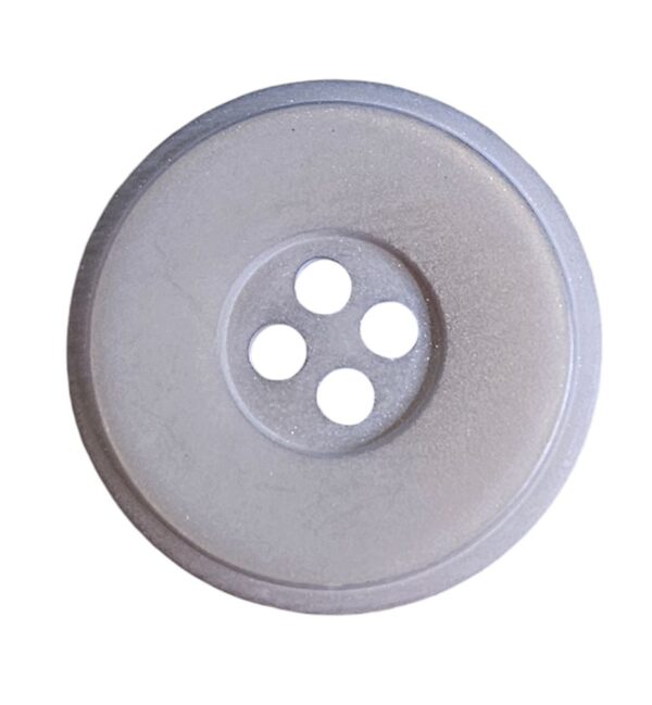 14530.jpg Knapp, 4 hulls 23mm, Grå