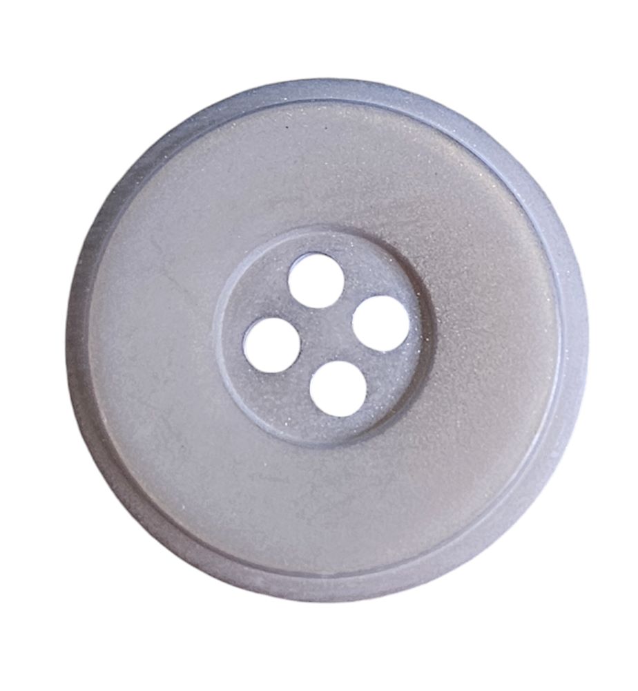 Knapp, 4 hulls 23mm, Grå - Bilde 1
