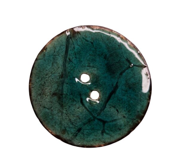 14554.jpg Knapp 2 hulls, 50mm Kokos Grønn