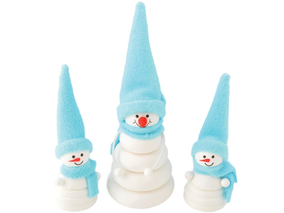 Hobbypakke JUL – Snømenn – 3stk - Bilde 1