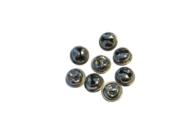 Dombjeller Sølv – 13mm – 12stk