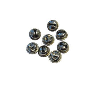 Dombjeller Sølv – 13mm – 12stk - Bilde 1