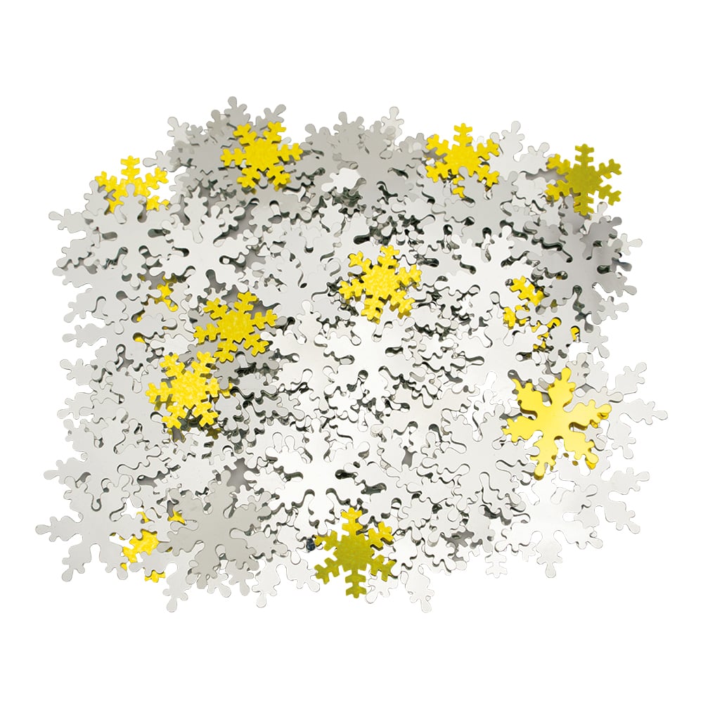 Paljetter 14g – Snøfnugg - Bilde 1