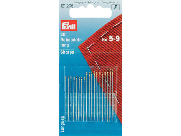 14585-1.jpg Prym Synåler lang/spiss No.5-9 – 20stk
