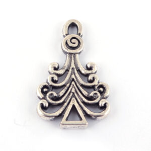 Charms 10 stk – Juletre - Bilde 2