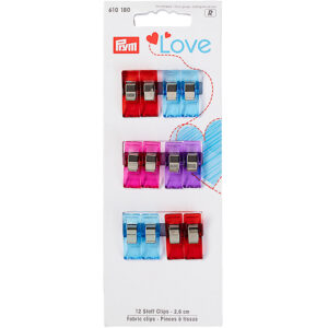 Prym Love – 12 Stoffklips – 2,6cm - Bilde 2