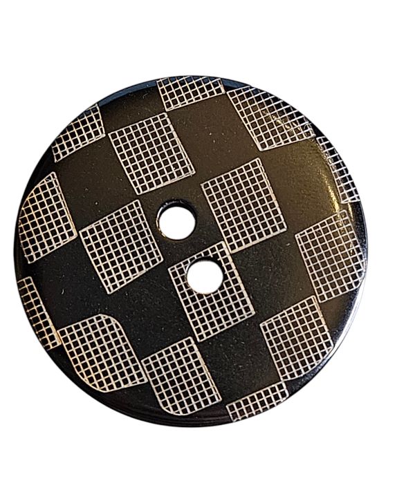 Knapp 2 hulls  38mm Sort