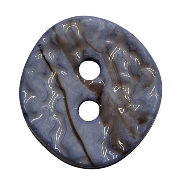 14617.jpg Knapp 2 hulls 25mm Struktur blå