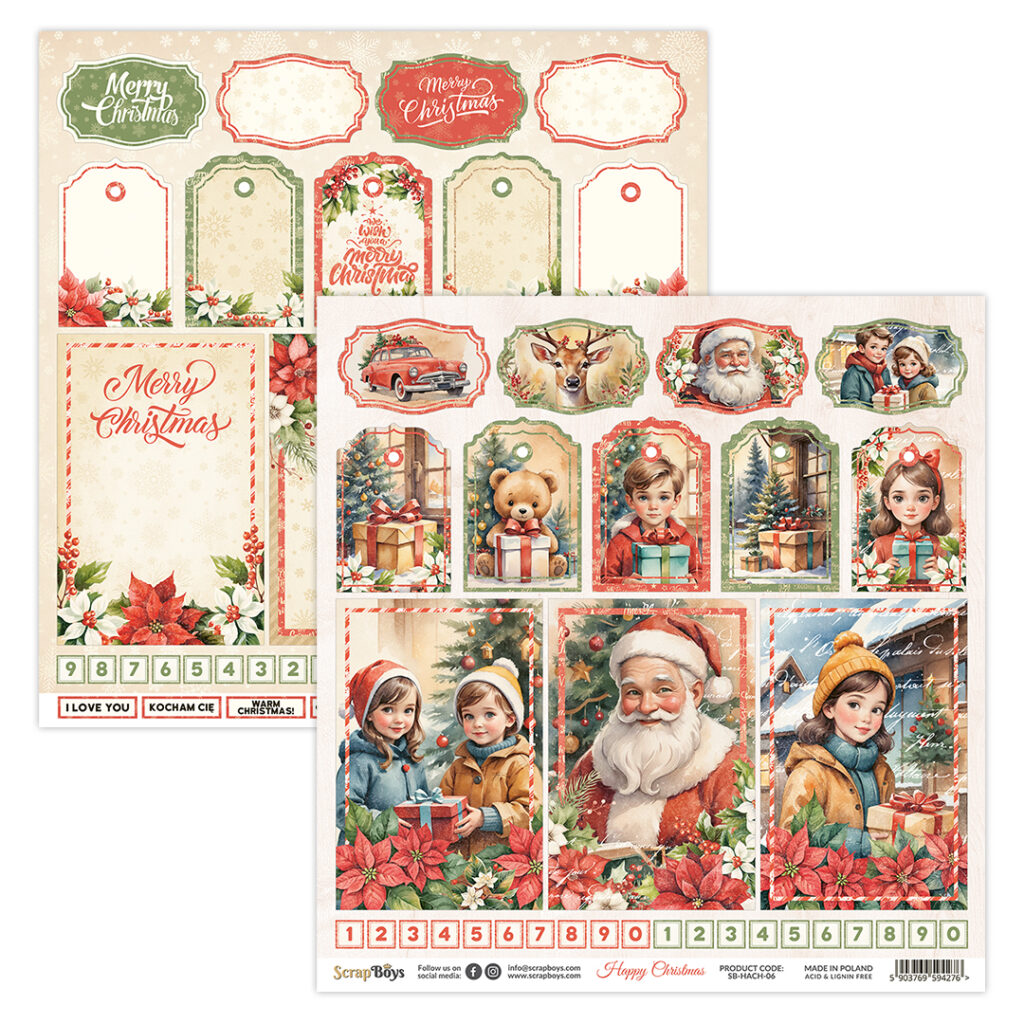 ScrapBoys Happy Christmas SB-HACH-06