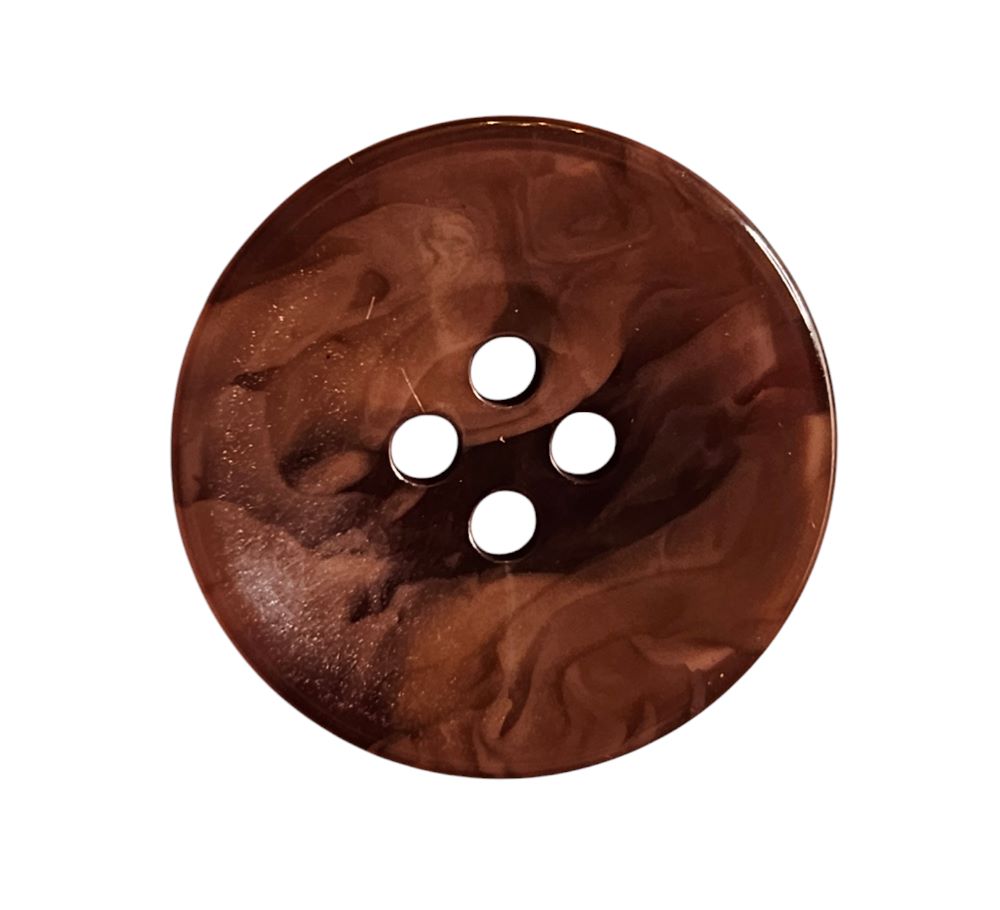 Knapp, 4 hulls 25mm, Marmorert - Bilde 1