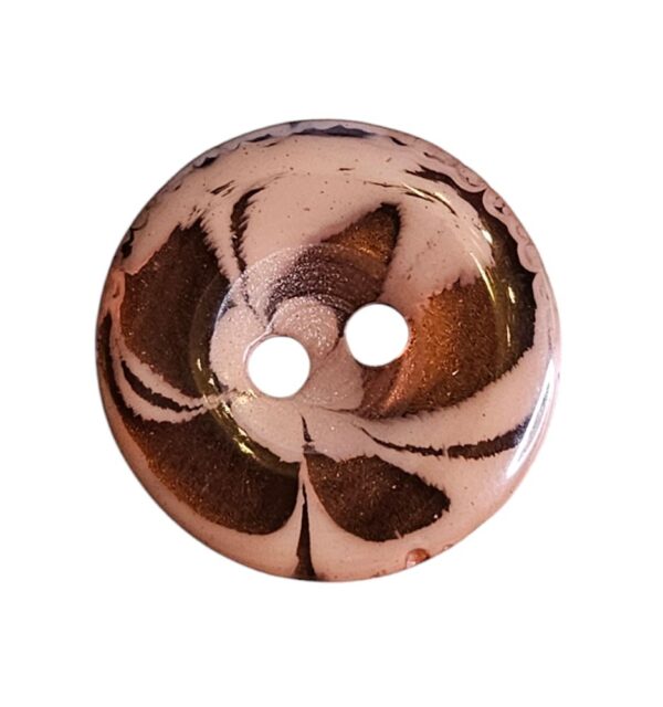 14698.jpg Knapp 2 hulls 18mm, Brun