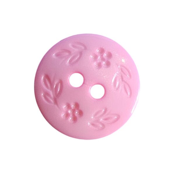 14702.jpg Knapp 4 hulls 13mm, Rosa