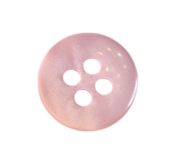 14708.jpg Knapp 4 hulls 13mm, Rosa