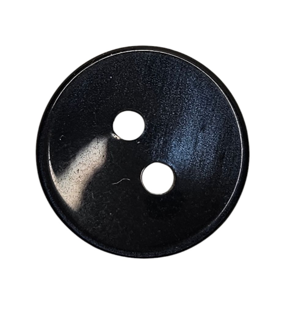 Knapp 2 hulls 13mm, Mørkeblå - Bilde 1