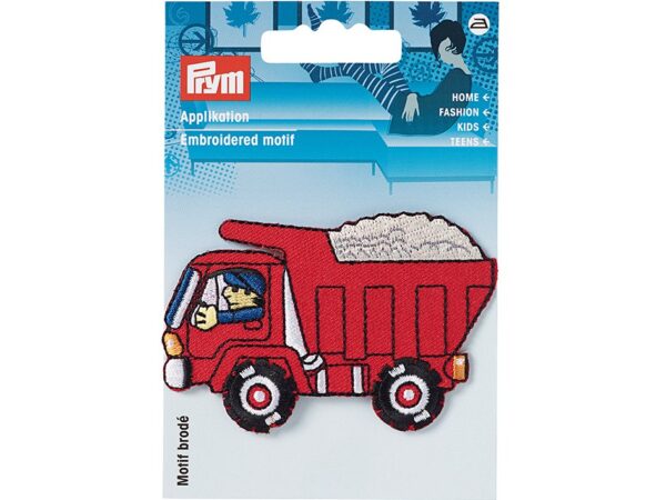 14835.jpg Prym Strykemerke – Lastebil rød