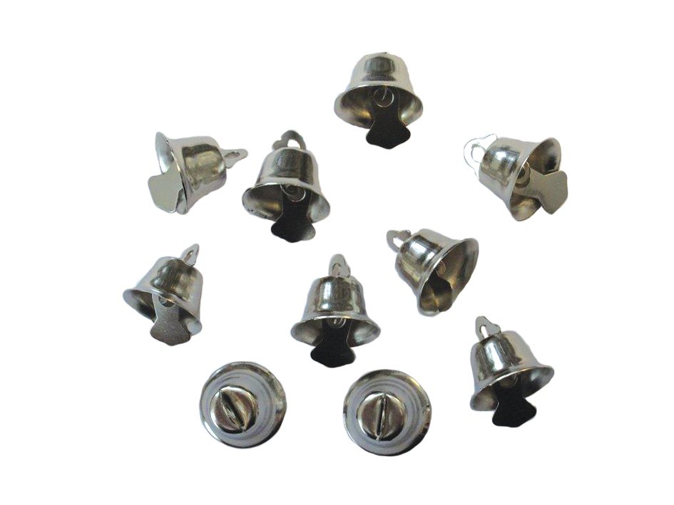 Klokker Sølv – 11 mm – 16stk - Bilde 1