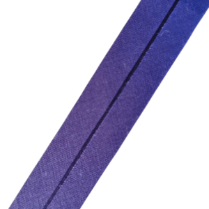 Skråbånd  20mm Blå Lilla - Bilde 1