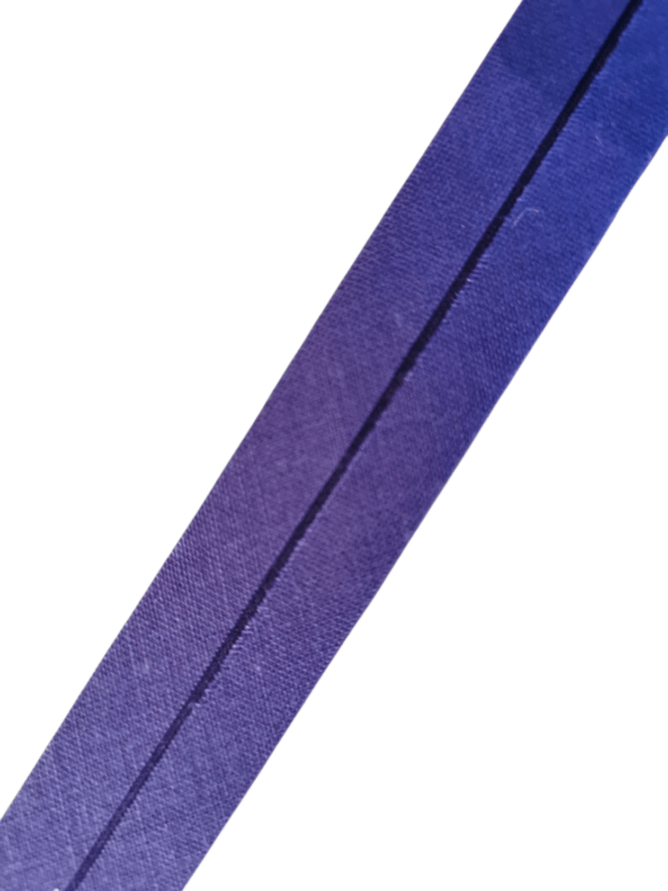Skråbånd  20mm Blå Lilla