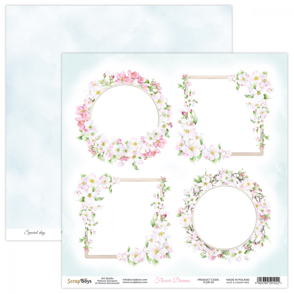ScrapBoys Flower Dreams 03 - Bilde 1