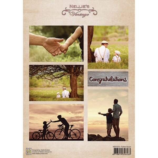 Bildeark A4 Father & son