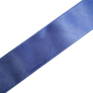 Satin Luxe Double Face 40mm Dyp blå - Bilde 2