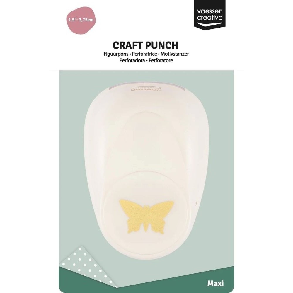 Vaessen Creative- Craft Punch Sommerfugl Admiral Maxi - Bilde 1