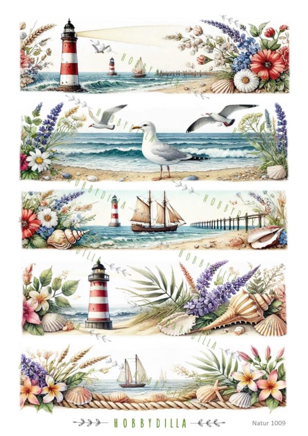 Motivark A4 Natur 1009 M border 2