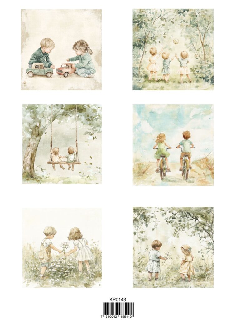 Reprint Cutie 1 - A4 klippeark