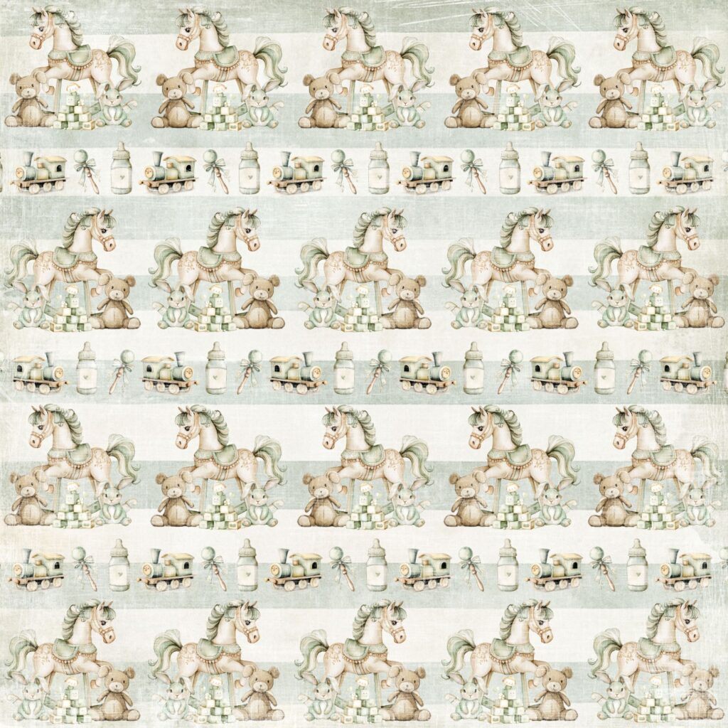 Reprint - Cutie Collection - Rocking Horse
