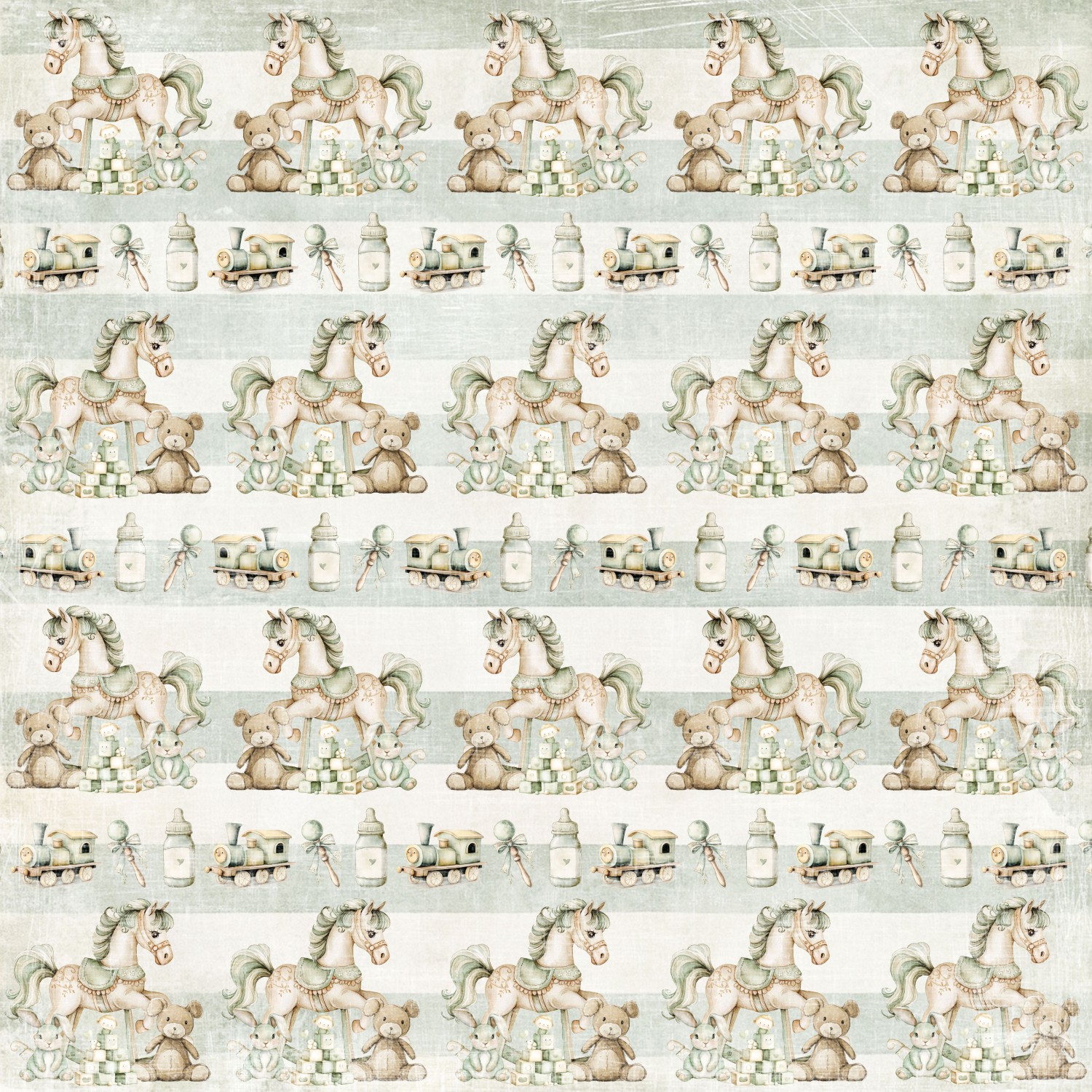 Reprint - Cutie Collection - Rocking Horse - Bilde 1
