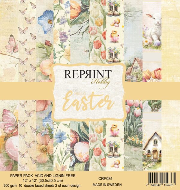 15297.jpg Reprint - Hello Easter Collection 12x12 Blokk