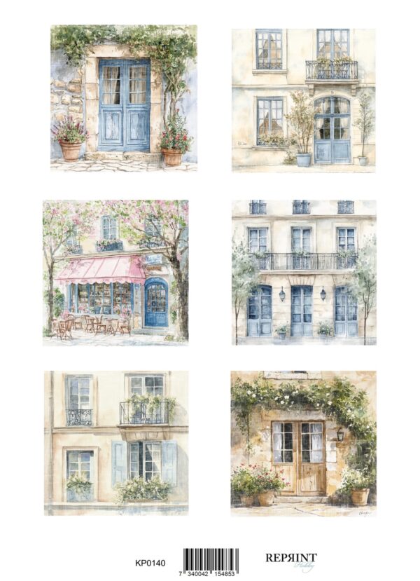 Reprint  Journey 1 - A4 klippeark